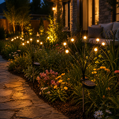 🔥 52% OFF Summer Limited Offer 🌿 Outdoor Solar Firefly Lights