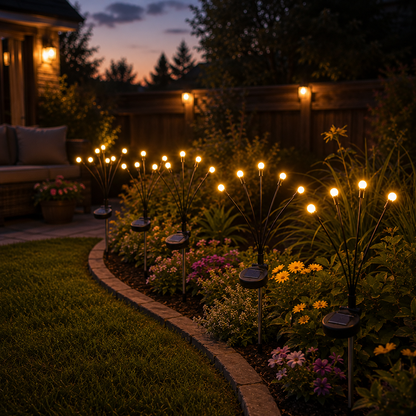 🔥 52% OFF Summer Limited Offer 🌿 Outdoor Solar Firefly Lights