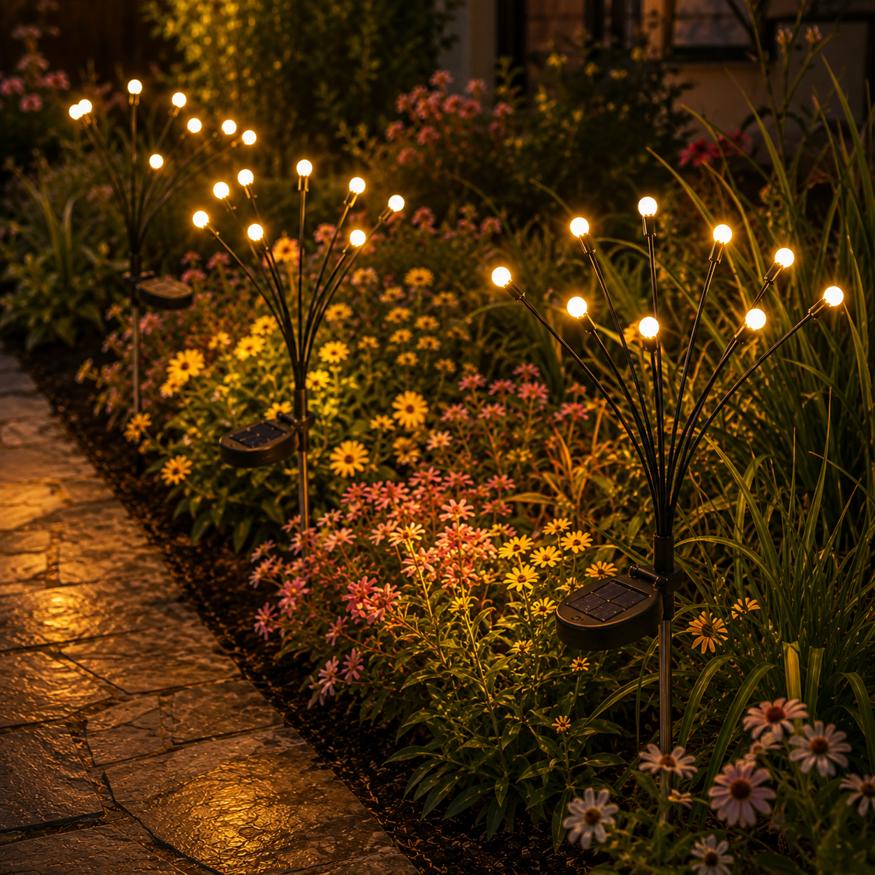 🔥 52% OFF Summer Limited Offer 🌿 Outdoor Solar Firefly Lights