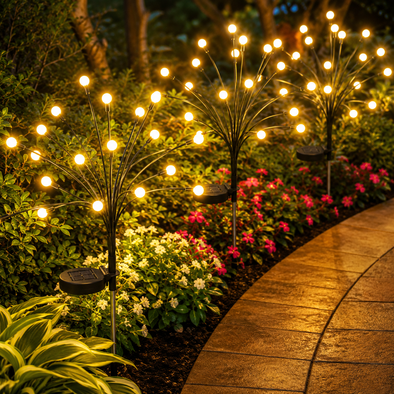 🔥 52% OFF Summer Limited Offer 🌿 Outdoor Solar Firefly Lights