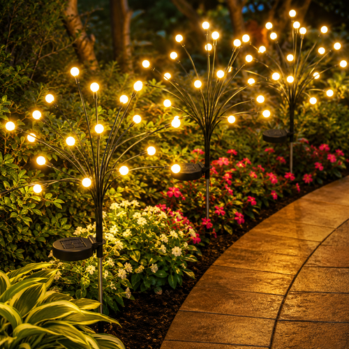 🔥 52% OFF Summer Limited Offer 🌿 Outdoor Solar Firefly Lights